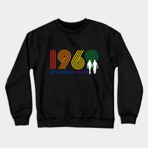 1969 Stonewall riots Crewneck Sweatshirt by DrMonekers